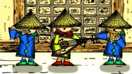 THREE PAGODAS