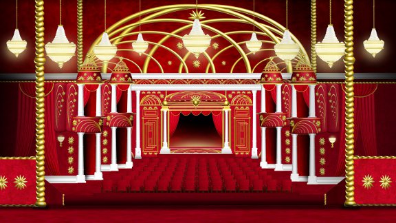 Theatre set design by Tom Scott